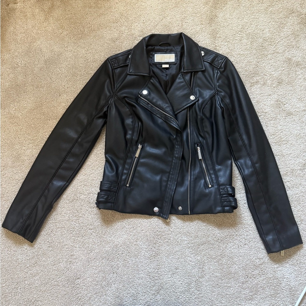 Michael Kors Black Leather Jacket